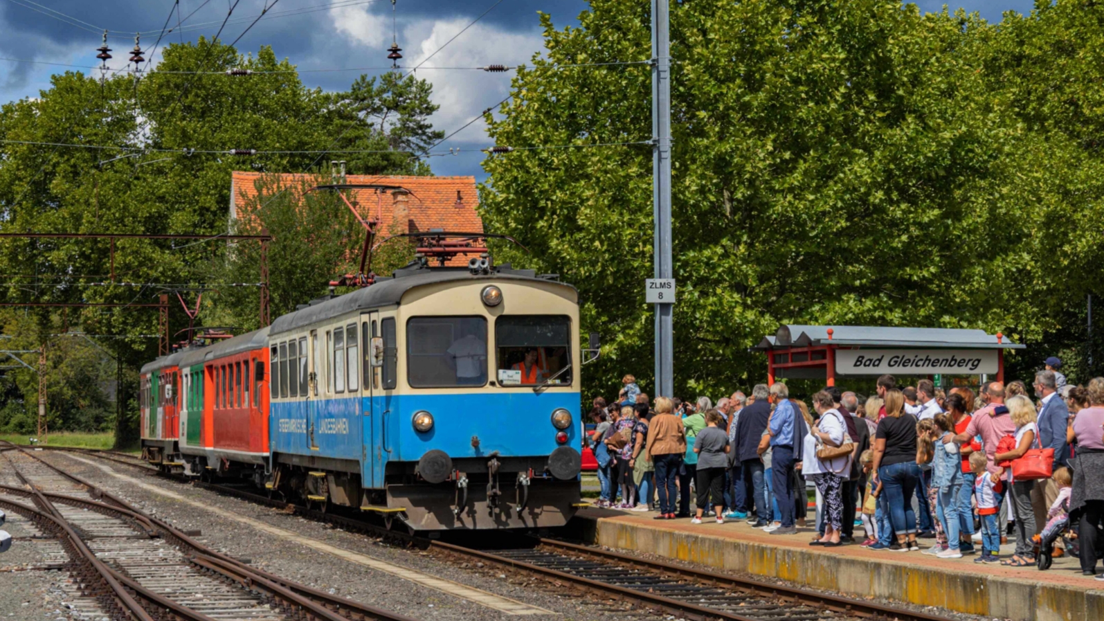 Start des Wochenendverkehrs auf der Gleichenberger Bahn am Samstag, 14.5.2022! - Fahrgast Steiermark